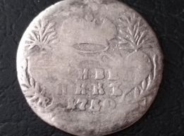 Гривенник 1750 г. Серебро. 4 500 Казахстан